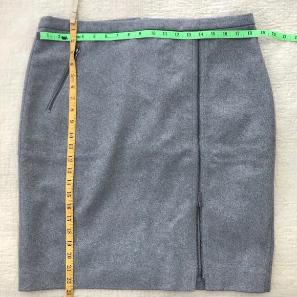 JCrew Pencil Skirt with Zip Detail - Picture 5 of 6